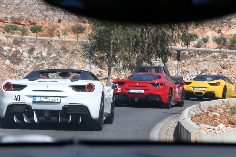 Ferrari Panorama Lebanon 2016 Ride